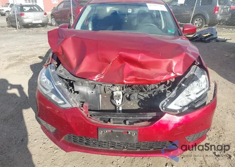 2017 Nissan Sentra Sv from USA, damaged, VIN 3N1AB7AP3HY385576